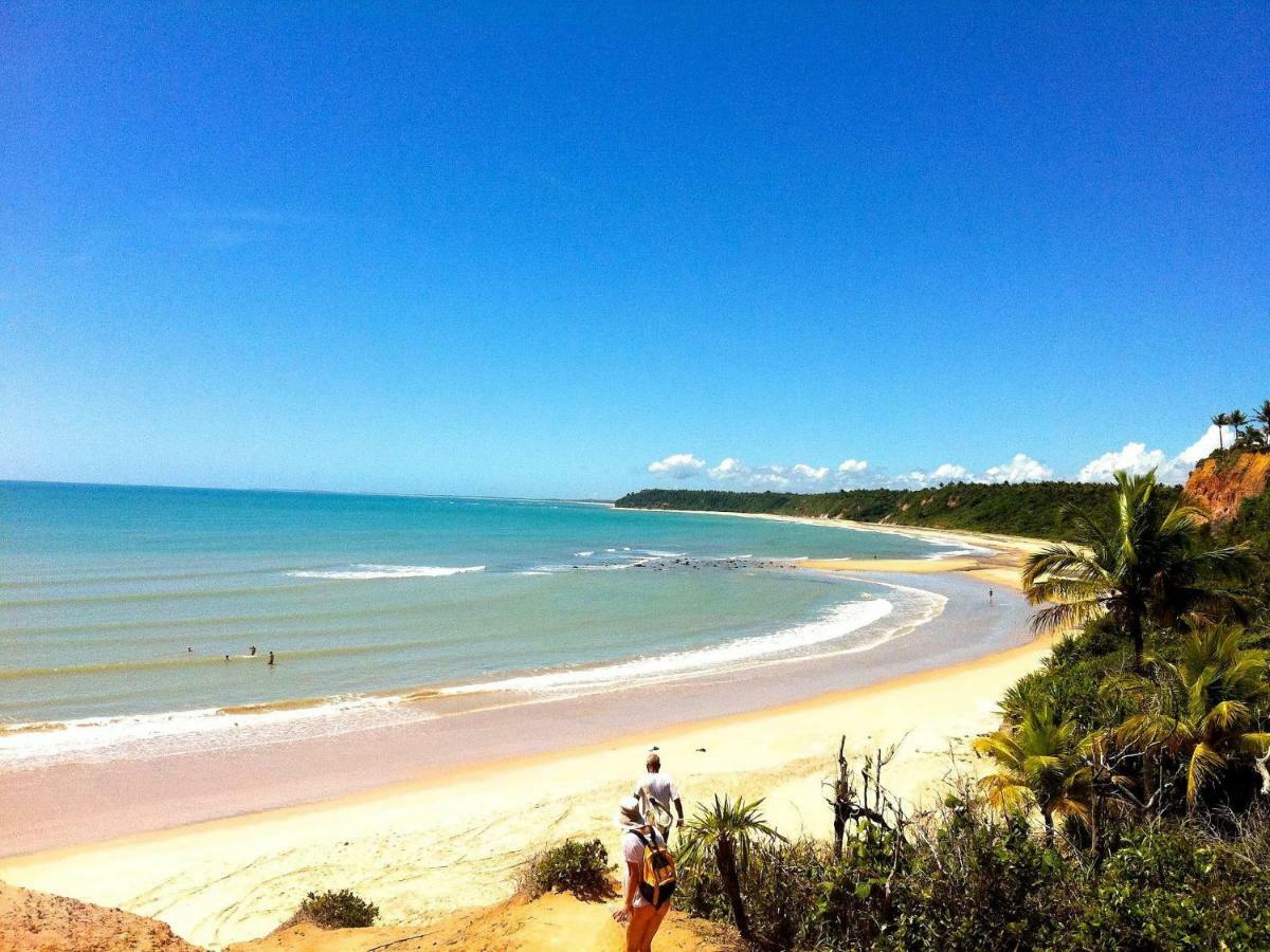 Praia Espelho Bangalo Wifi 100M Praia Caraíva Exteriér fotografie